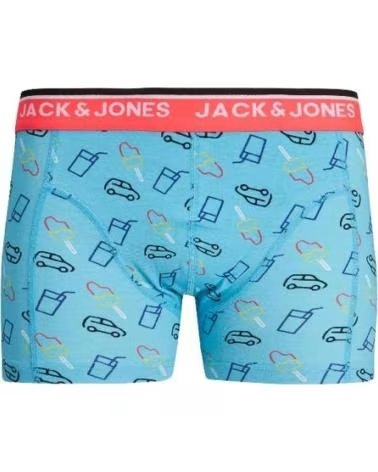JACK AND JONES CALZONCILLO BOXER JACKJONES EN PARA HOMBRE AZUL