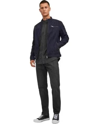 JACK AND JONES JACK & JONES ZIP-UP JACKET NEGRO