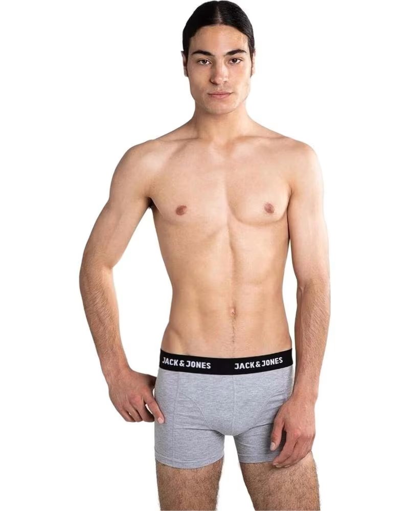 JACK AND JONES HERREN-BOXERSHORTS JACK & JONES 3ER-PACK MULTICOLOR
