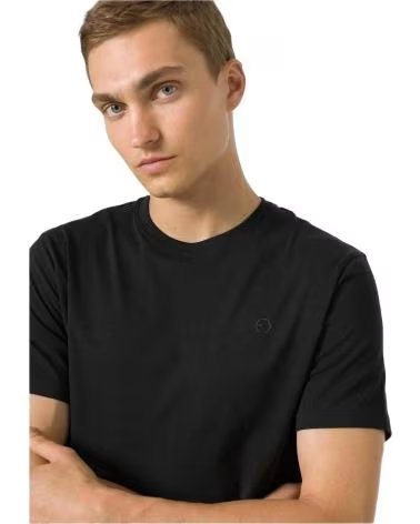 TIFFOSI T-SHIRT A MANICHE CORTE DA UOMO TIFFOSI NEGRO