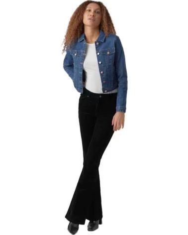GIACCA CORTA IN DENIM VERO MODA DA DONNA AZUL