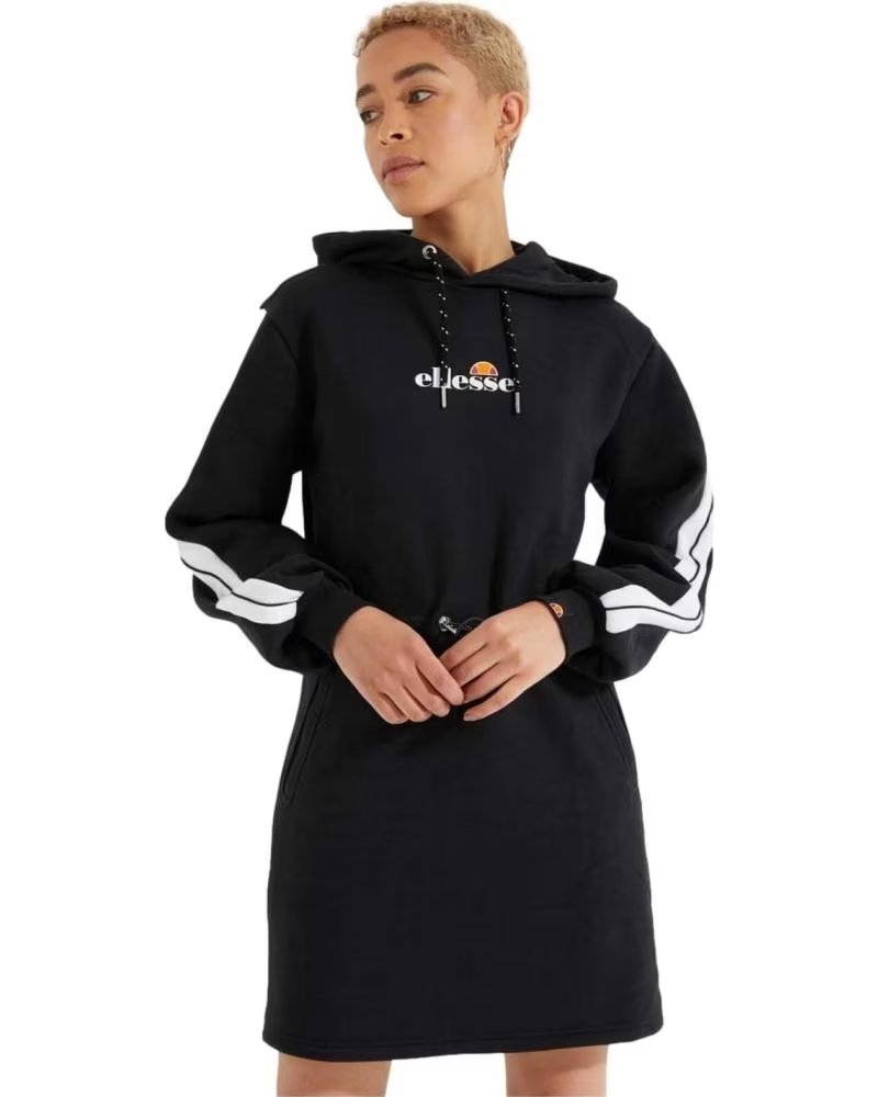 ELLESSE SUDADERA CON CAPUCHA EN PARA MUJER NEGRO
