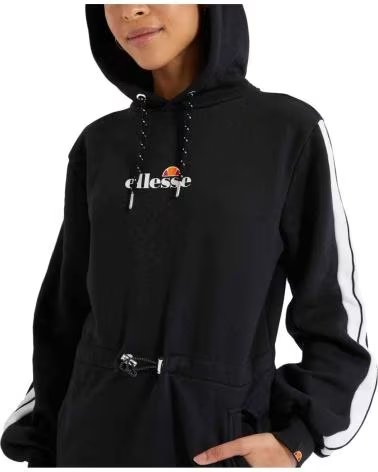 ELLESSE SUDADERA CON CAPUCHA EN PARA MUJER NEGRO