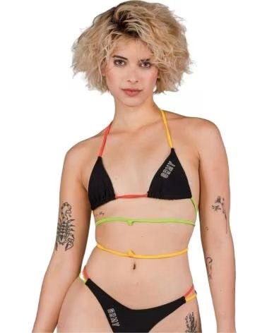 GRIMEY TOP DE BIKINI NEGRO GRIMEY PARA MUJER NEGRO