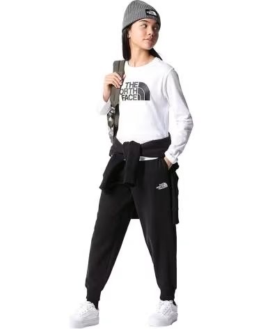 THE NORTH FACE PANTALONI LUNGHI THE NORTH FACE PER BAMBINA NERI NEGRO