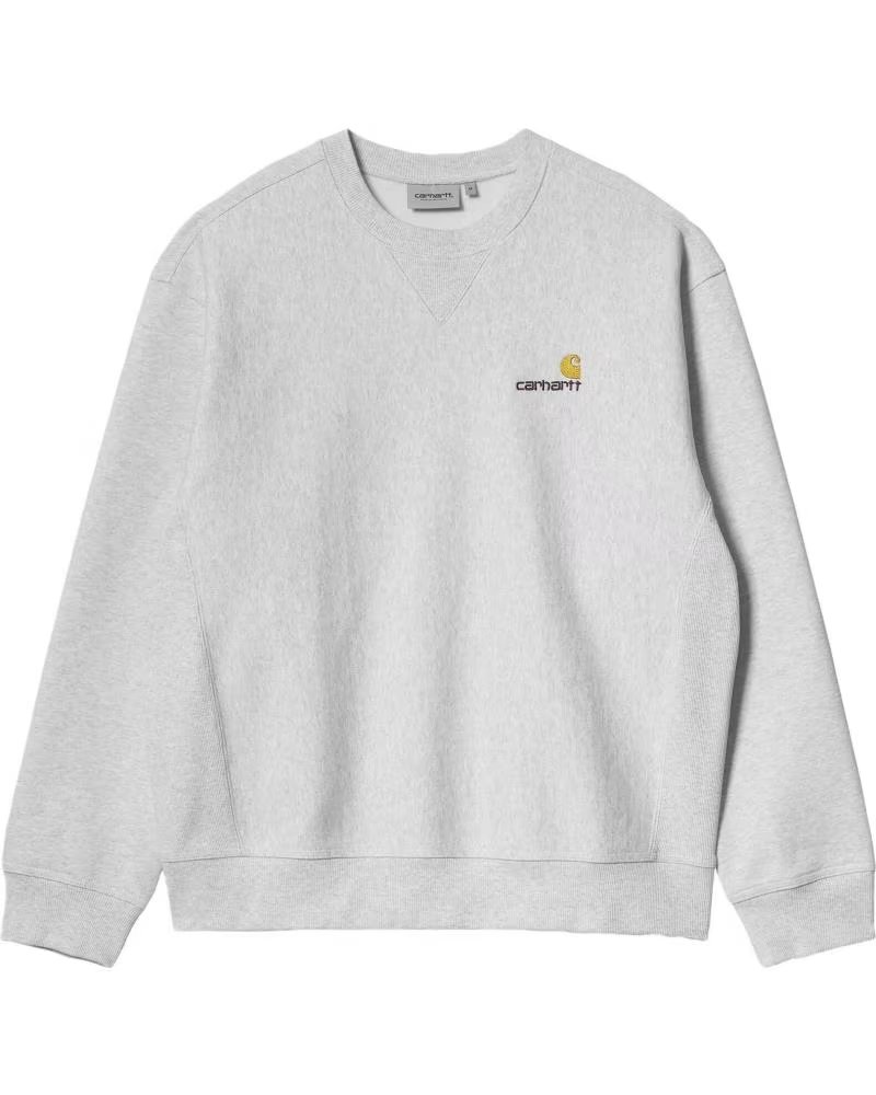CARHARTT WIP Sudadera American Script Sweat Ash Heather