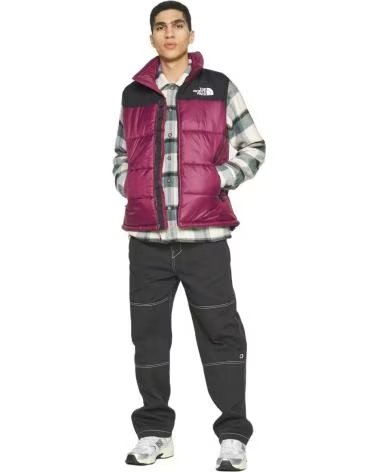 THE NORTH FACE GILET TRAPUNTATO THE NORTH FACE DA UOMO ROSA
