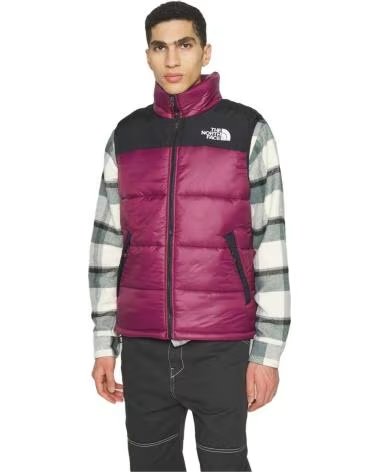 THE NORTH FACE GILET TRAPUNTATO THE NORTH FACE DA UOMO ROSA
