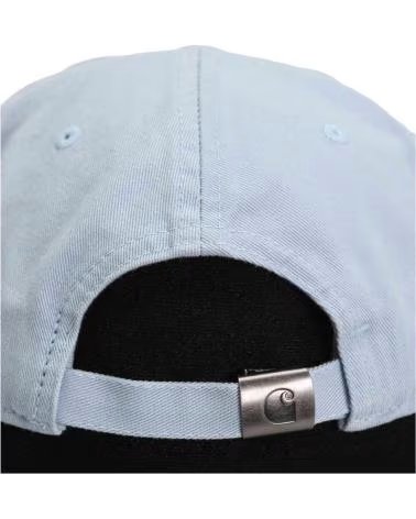 CARHARTT WIP CARHARTT WIP SCRIPT COTTON CAP FOR MEN AZUL