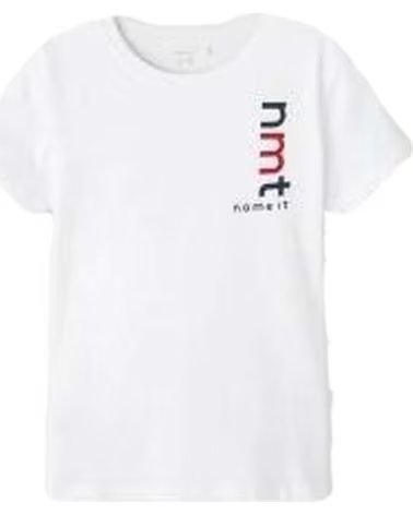 NAME IT SHORT-SLEEVED T-SHIRT FOR BOYS BLANCO