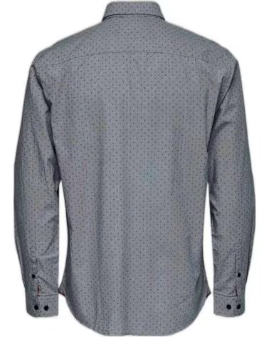 ONLY CHEMISE À MANCHES LONGUES ONLY SONS POUR HOMME AZUL