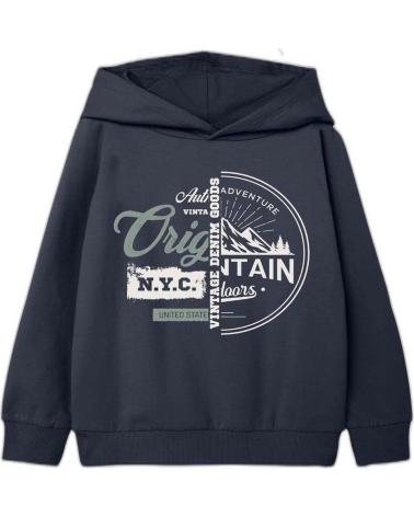 NAME IT SUDADERA CON CAPUCHA UNISEX PARA NIÑOS NAME IT AZUL