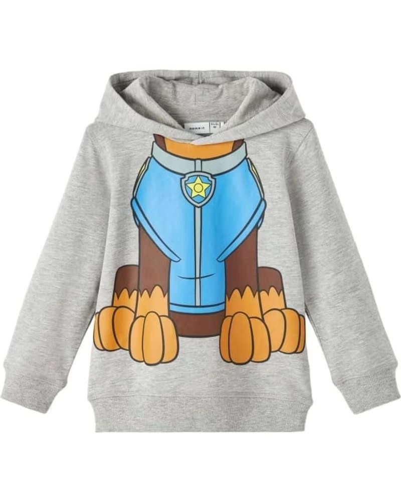 NAME IT SUDADERA CON CAPUCHA NAME EN PARA NINOS GRIS