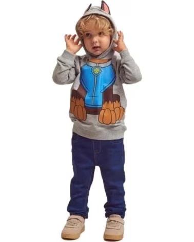 NAME IT SUDADERA CON CAPUCHA NAME EN PARA NINOS GRIS
