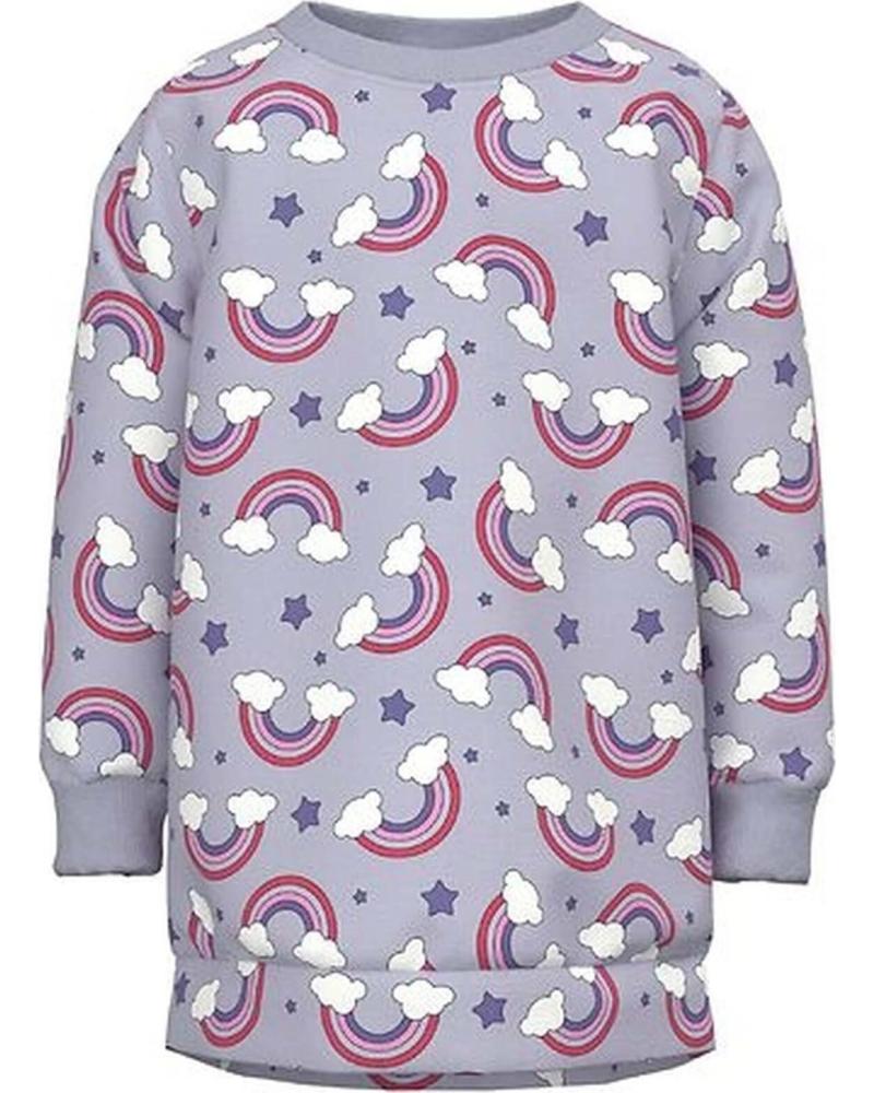 NAME IT SUDADERA NAME IT DE NIÑO/NIÑA CON ESTAMPADO DE ARCOÍRIS MORADO