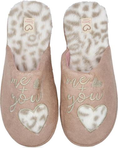 Calzado de casa de Mujer BUBBLE BOBBLE MD6003 ZAPATILLAS DE CASA MUJER ROSA