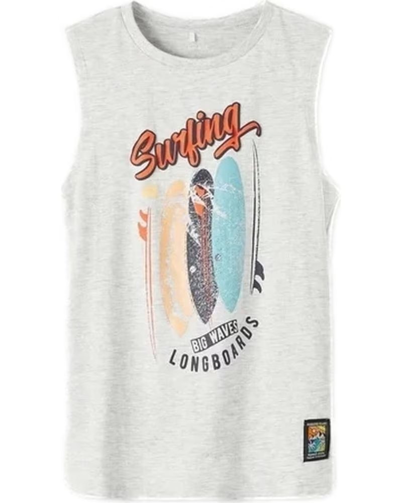 NAME IT REGATA "SURFING" UNISSEX CINZA GRIS