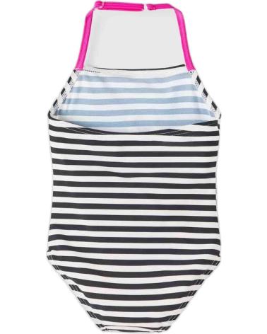 NAME IT BAÑADOR A RAYAS CON ESTAMPADO DE FLAMENCO PARA NIÑA NEGRO