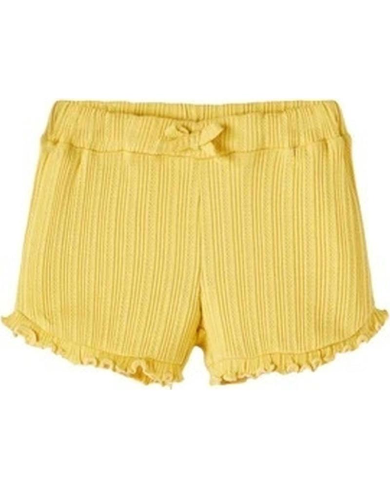 NAME IT NAME IT PANTALÓN CORTO DE BEBÉ AMARILLO AMARILLO