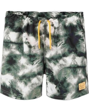 NAME IT NAME IT PANTALÓN CORTO TIE-DYE PARA NIÑOS UNISEX VERDE