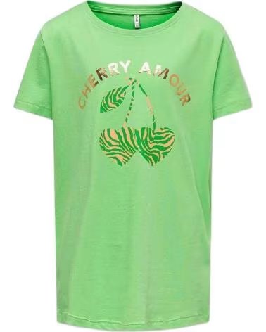 ONLY CAMISETA DE MANGA CORTA EN PARA NINAS VERDE
