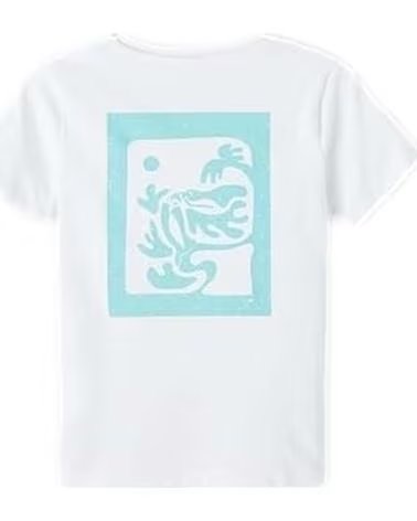 NAME IT NAME IT KURZARM-T-SHIRT FÜR KINDER UNISEX BLANCO