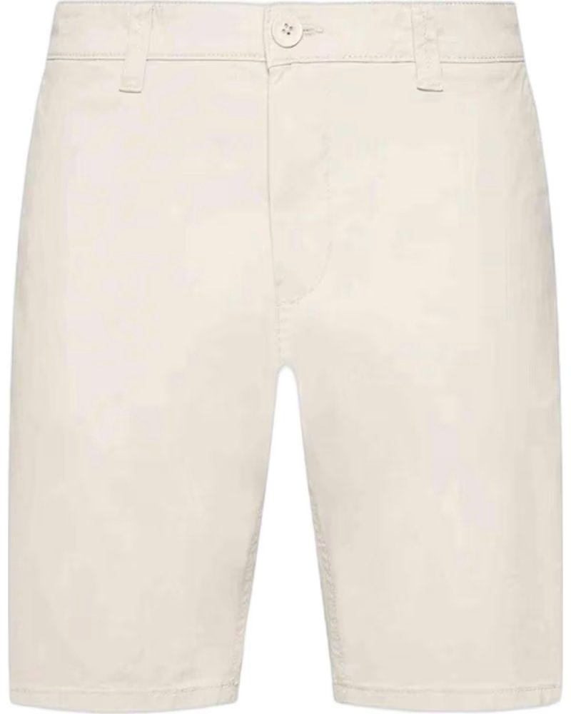 ONLY PANTALONCINI IN LINO DA UOMO ONLY SONS BEIGE