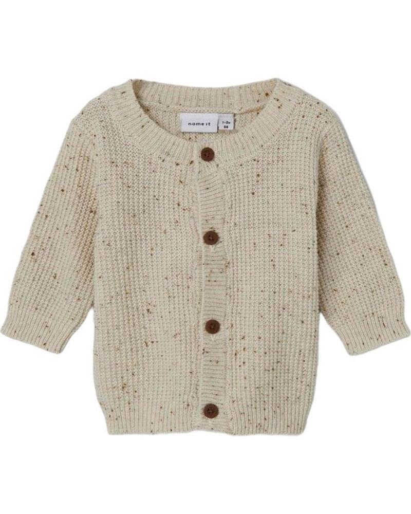 NAME IT CÁRDIGAN NAME IT DE PUNTO PARA BEBÉ NIÑO BEIGE