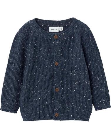 NAME IT CÁRDIGAN NAME IT DE PUNTO JASPEADO PARA NIÑO AZUL