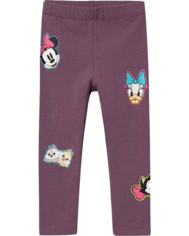 NAME IT LEGGINGS MORADOS PARA NIÑA CON ESTAMPADO DE MINNIE MOUSE MORADO