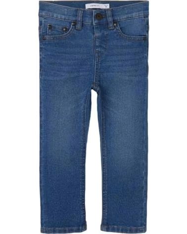 NAME IT CALÇA JEANS NAME IT UNISSEX PARA CRIANÇAS AZUL