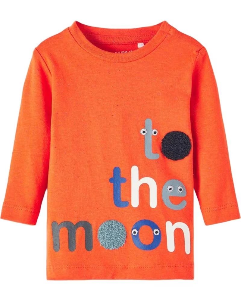 NAME IT NAME IT UNISEX KIDS SWEATSHIRT ´TO THE MOON´ ROJO