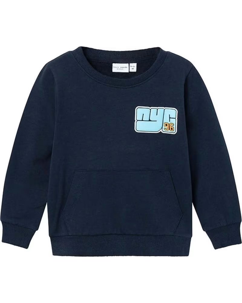 NAME IT NAME IT SWEATSHIRT FOR BOY WITH PRINT AZUL