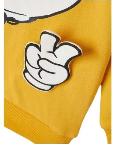 NAME IT FELPA PER BAMBINI NAME IT "MICKEY MOUSE" GIALLA AMARILLO