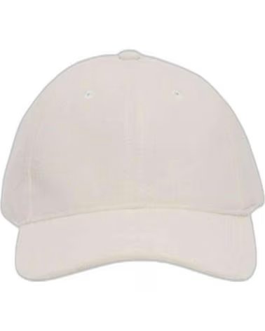 ONLY BONÉ DE BEISEBOL DE ALGODÃO FEMININO BLANCO