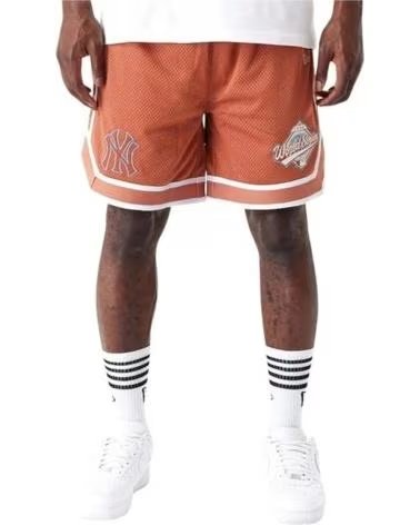 NEW ERA PANTALONCINO NEW ERA MESH ARANCIONE DA UOMO NARANJA