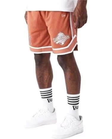 NEW ERA PANTALONCINO NEW ERA MESH ARANCIONE DA UOMO NARANJA