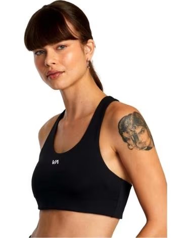 RVCA TOP DEPORTIVO MUJER AVJKT00279-BLK NEGRO