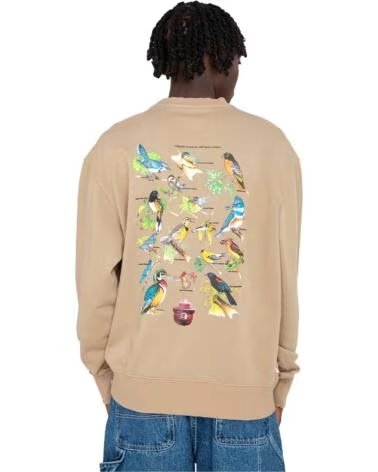 ELEMENT ELEMENT "NATURE" SWEATSHIRT FOR MEN BROWN MARRON