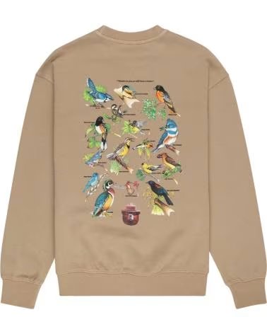 ELEMENT ELEMENT "NATURE" SWEATSHIRT FOR MEN BROWN MARRON