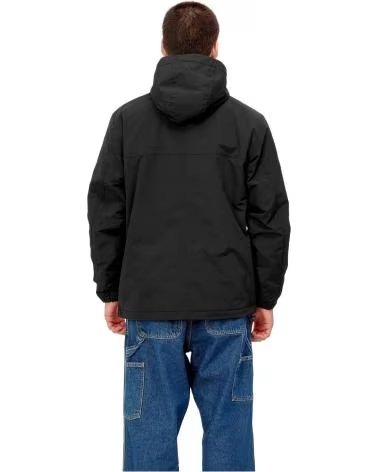 CARHARTT WIP JAQUETA CORTA-VENTO CARHARTT WIP PRETA MASCULINA NEGRO