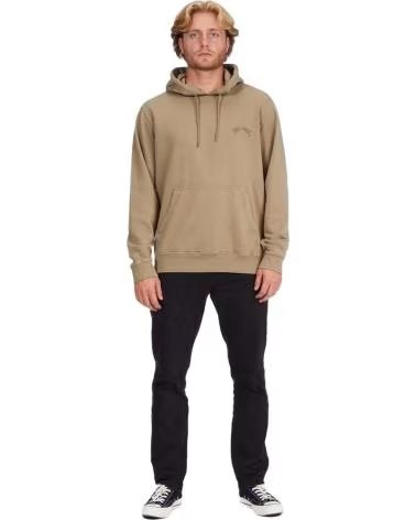 BILLABONG FELPA CON CAPPUCCIO BILLABONG DA UOMO MARRON
