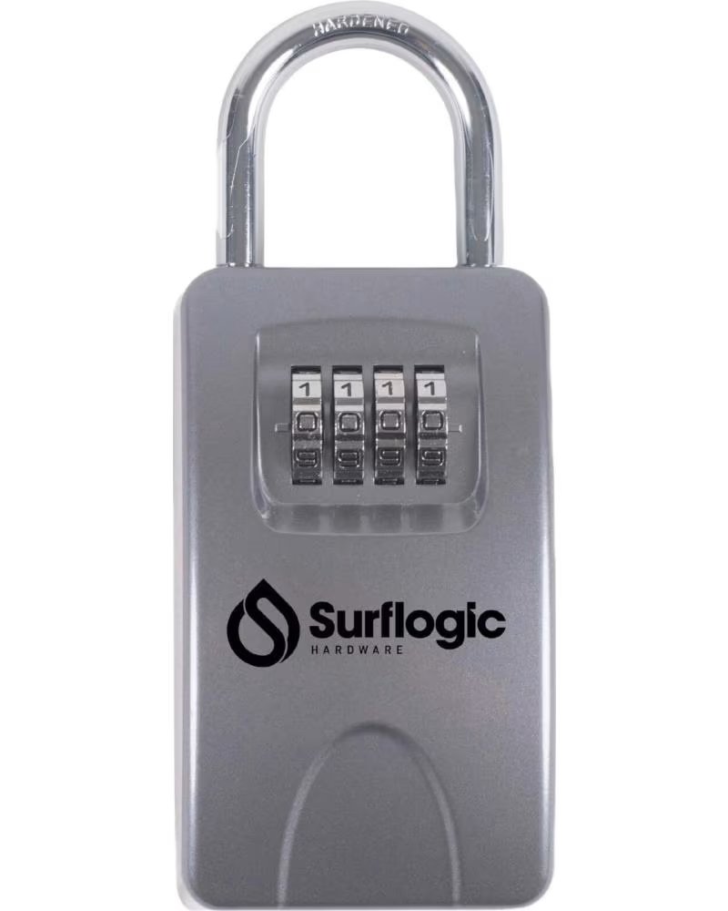 SURFLOGIC SURFLOGIC COFRE PARA CHAVES COM COMBINAÇÃO MASCULINO PLATEADO
