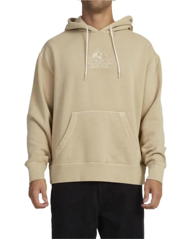 RVCA SUDADERA CON CAPUCHA UVYFT00250-KHA MARRÓN (REF 850128) MARRON