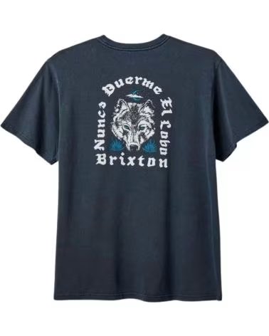 BRIXTON CAMISETA BRIXTON DE MANGA CORTA PARA HOMBRE AZUL