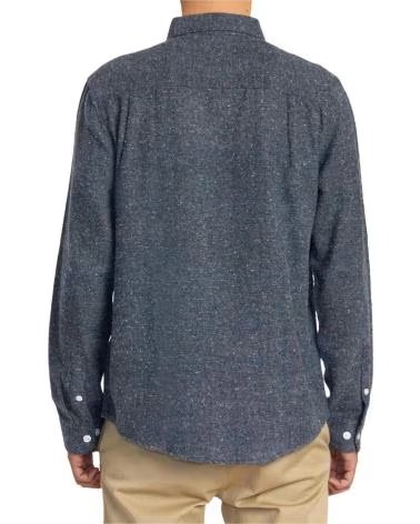 RVCA CAMISA RVCA AVYWT00350-MDYM MANGA LARGA AZUL