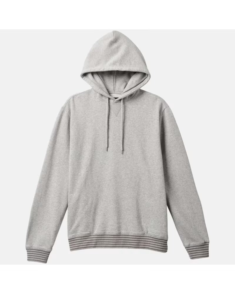 BRIXTON FELPA CON CAPPUCCIO GRIGIA BRIXTON DA UOMO GRIS