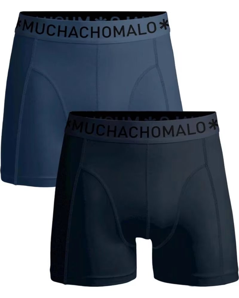 MUCHACHO MALO PACK OF 2 BOXER BRIEFS FOR MEN MUCHACHO MALO AZUL