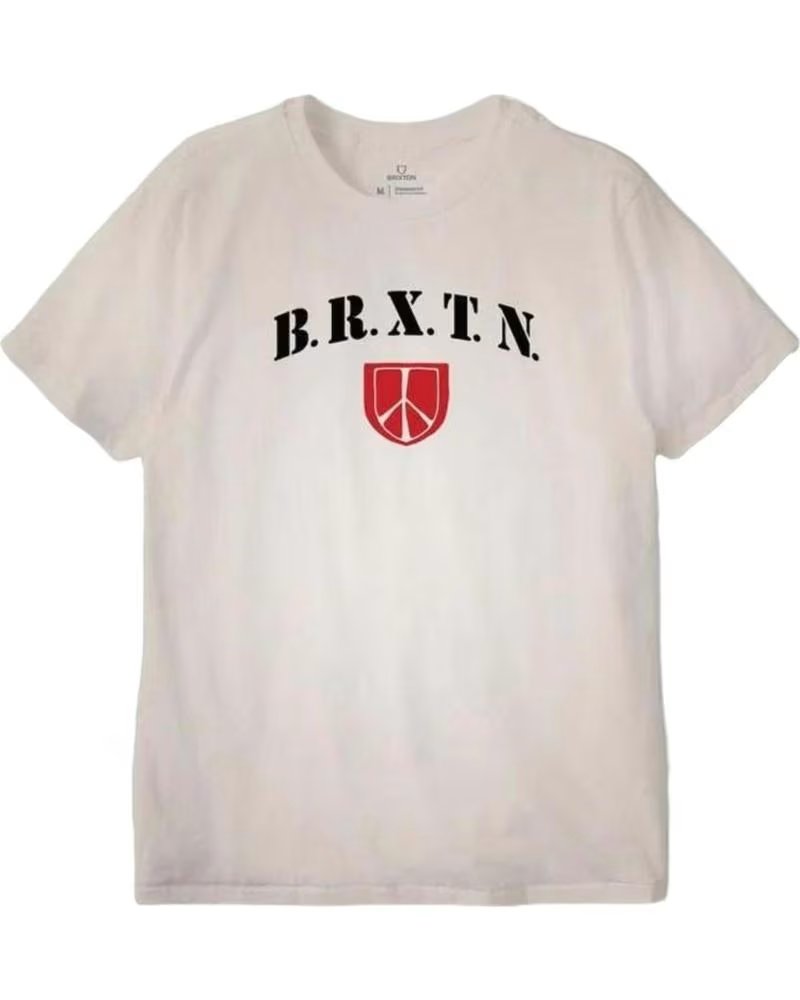 BRIXTON BRIXTON MEN´S SHORT SLEEVE T-SHIRT BEIGE
