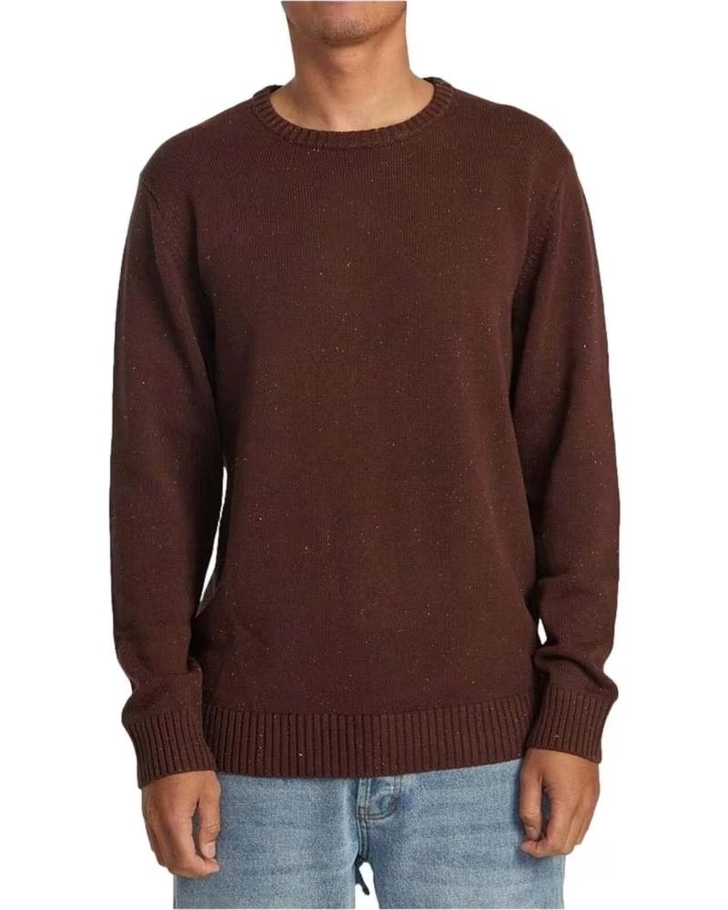 RVCA SUDADERA RVCA AVYSW00122-RDE DE PUNTO MARRON